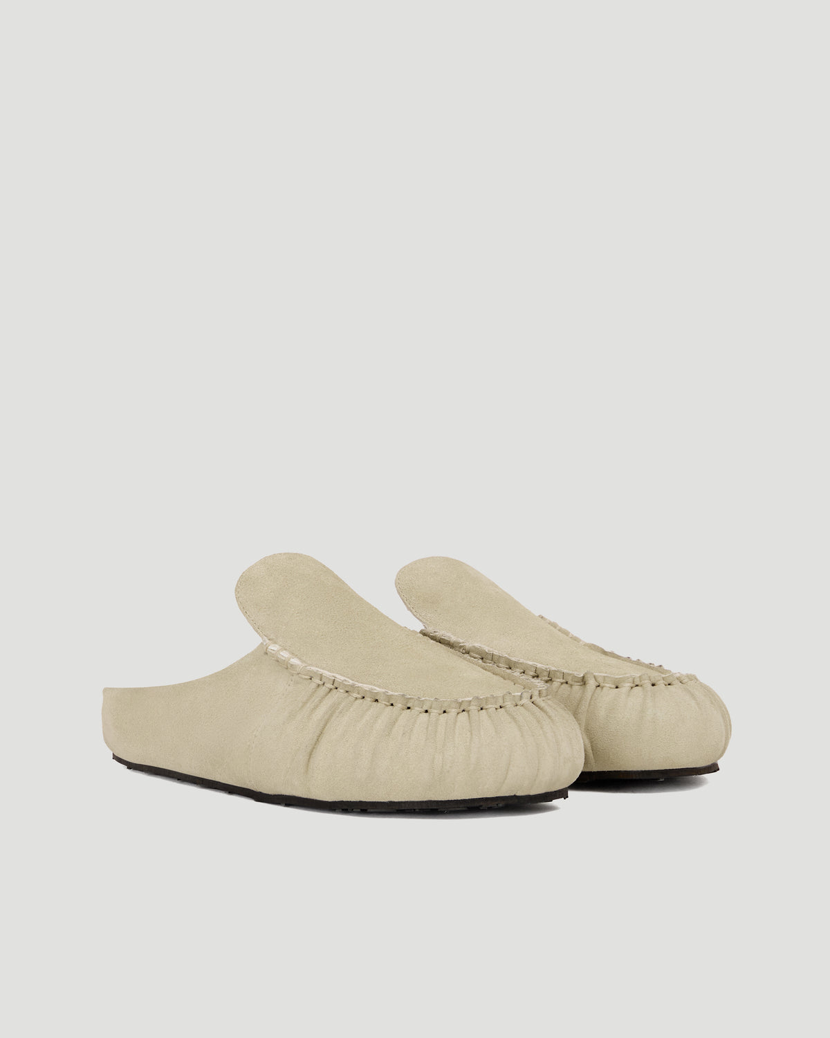 Beige Suede