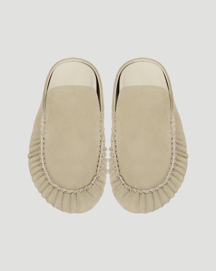 Beige Suede
