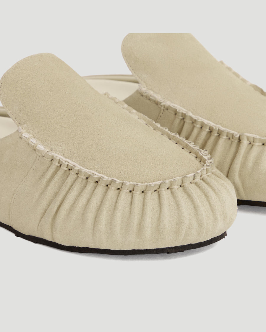 Beige Suede